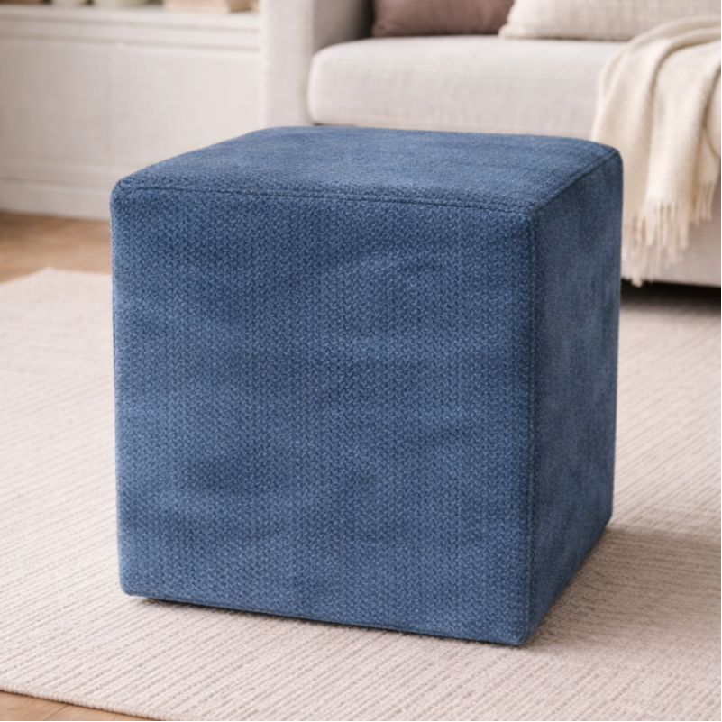 Izzy Square Puff Navy